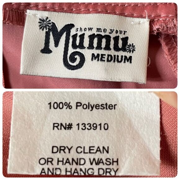 Show Me Your Mumu Jenn Maxi Bridesmaid V-Back Women's Dress Wedding (Size M) - Picture 11 of 11